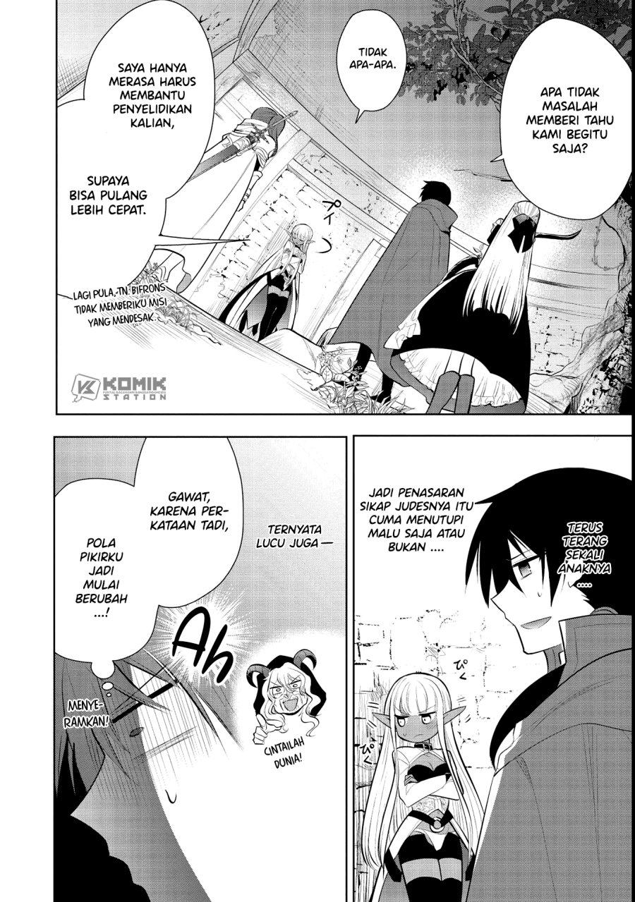 Maou no Ore ga Dorei Elf wo Yome ni Shitanda ga, Dou Medereba Ii? Chapter 39 Bahasa Indonesia