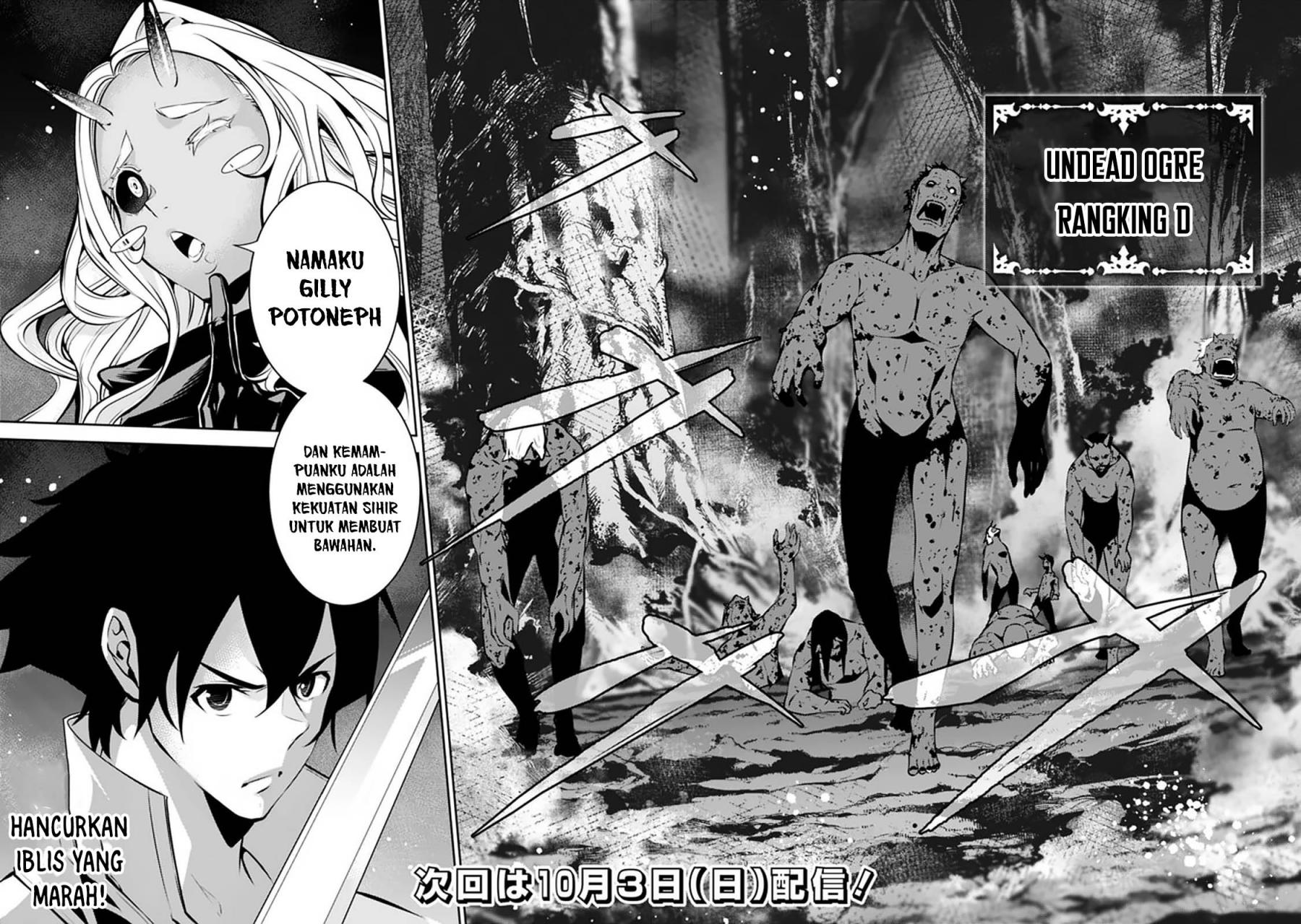 Shijou Saikyou no Mahou Kenshi, F Rank Boukensha ni Tensei Suru ~Kensei to Matei, 2 Tsu no Zense omotta Otoko no Eiyuutan~ Chapter 52 Bahasa Indonesia