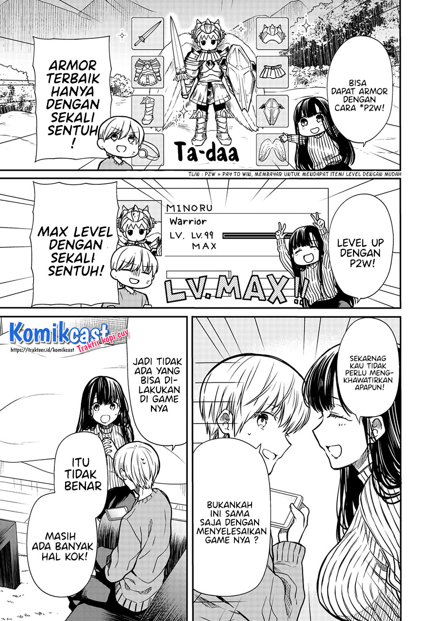 Danshi Koukousei wo Yashinaitai Onee-san no Hanashi Chapter 167 Bahasa Indonesia