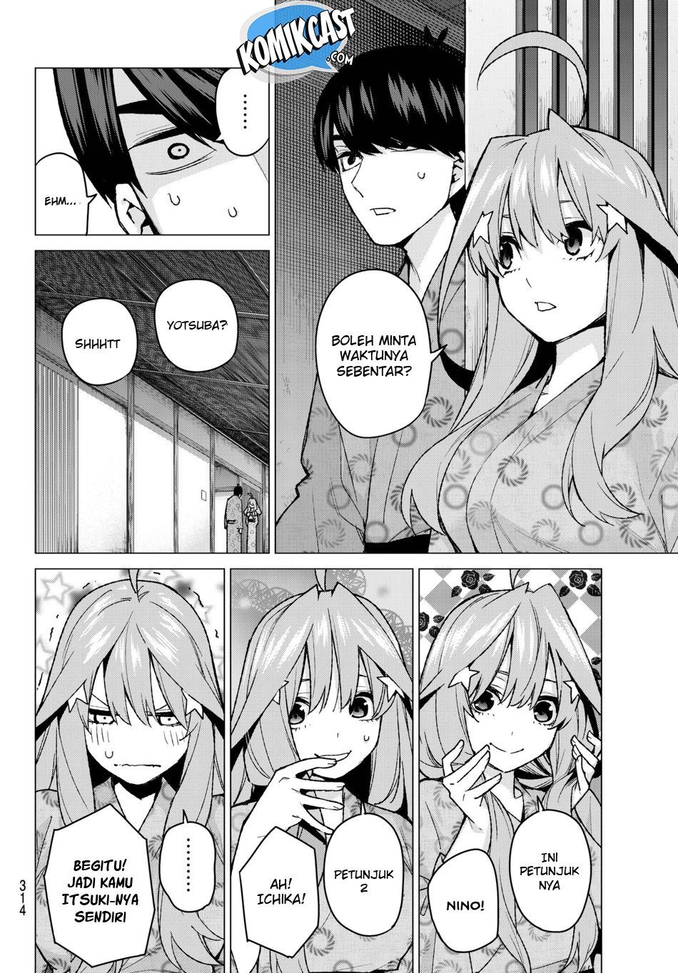 Go-Toubun no Hanayome Chapter 64