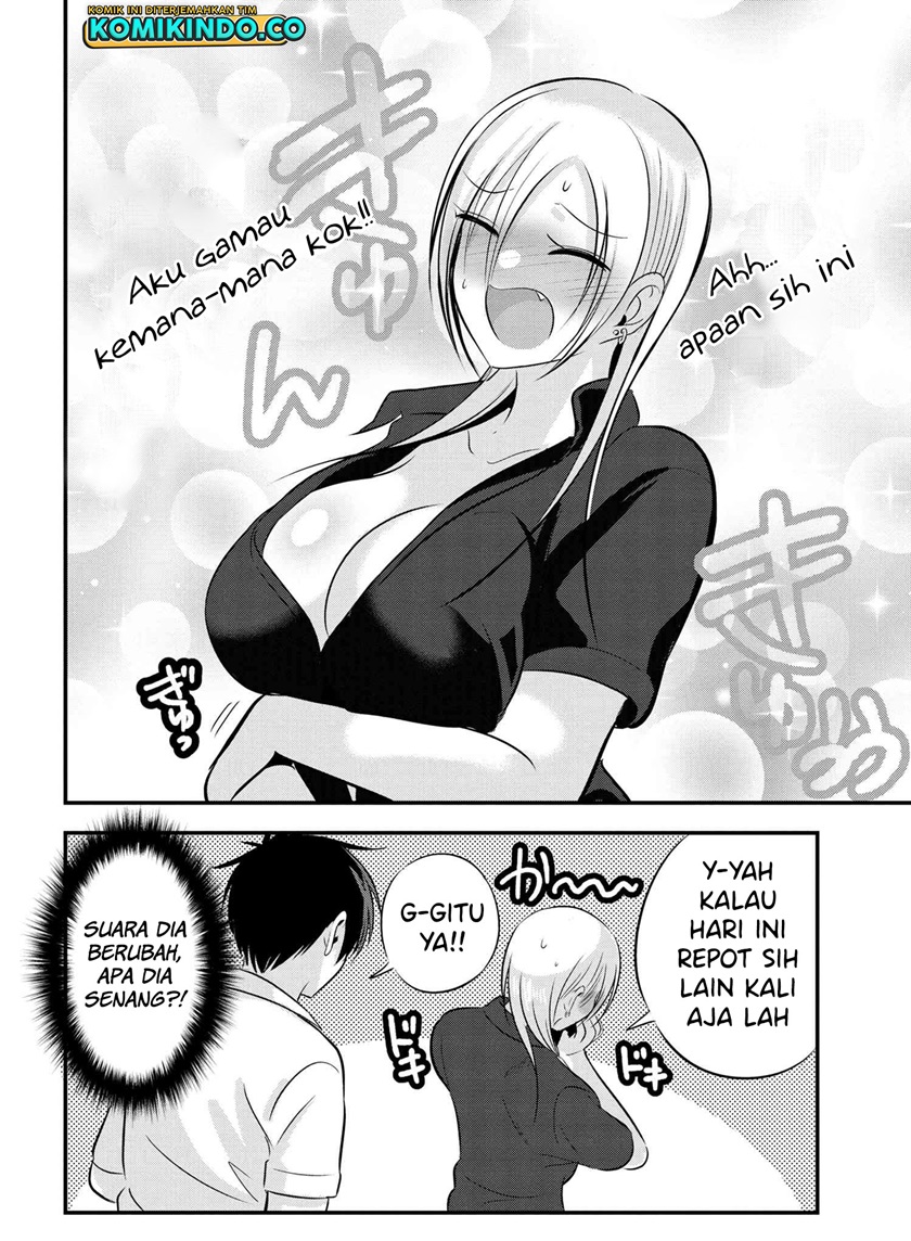 Please Go Home! Akutsu-san Chapter 92 Bahasa Indonesia