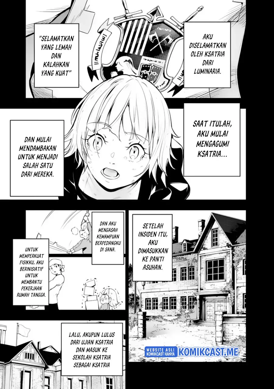 Shijou Saikyou no Mahou Kenshi, F Rank Boukensha ni Tensei Suru ~Kensei to Matei, 2 Tsu no Zense omotta Otoko no Eiyuutan~ Chapter 62 Bahasa Indonesia