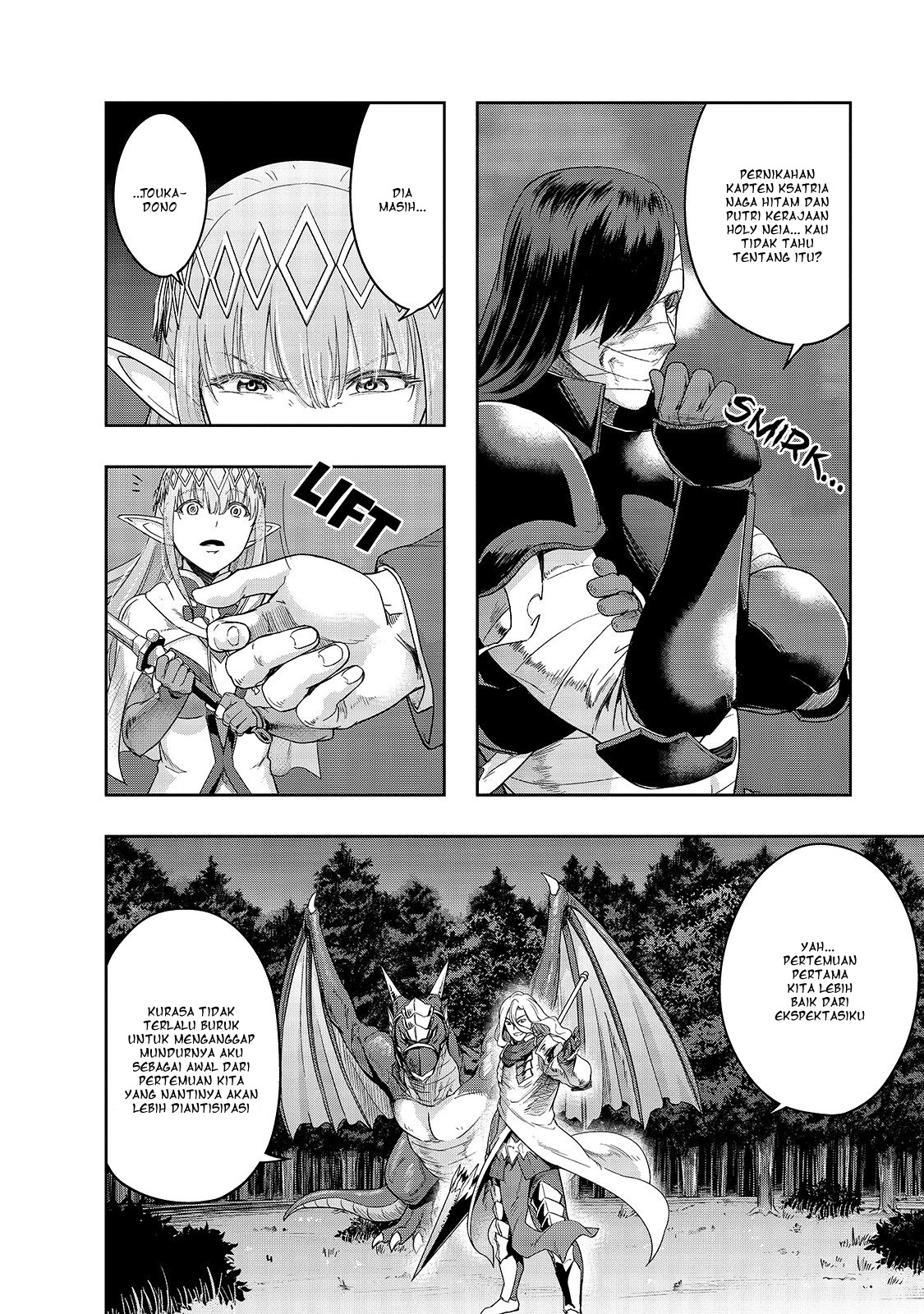 Hazure Waku no [Joutai Ijou Skill] de Saikyou ni Natta Ore ga Subete wo Juurin Suru made Chapter 18 Bahasa Indonesia