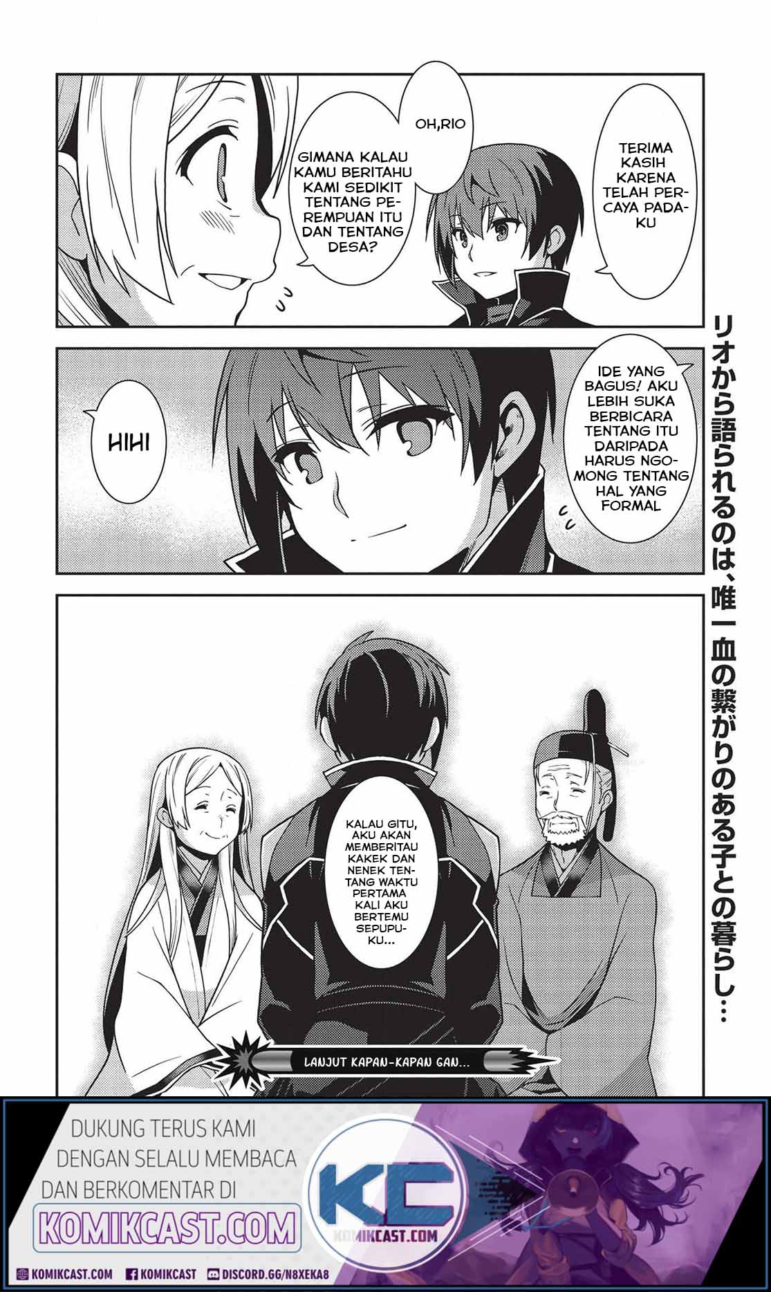 Seirei Gensouki – Konna Sekai de Deaeta Kimi ni (MINAZUKI Futago) Chapter 29 Bahasa Indonesia