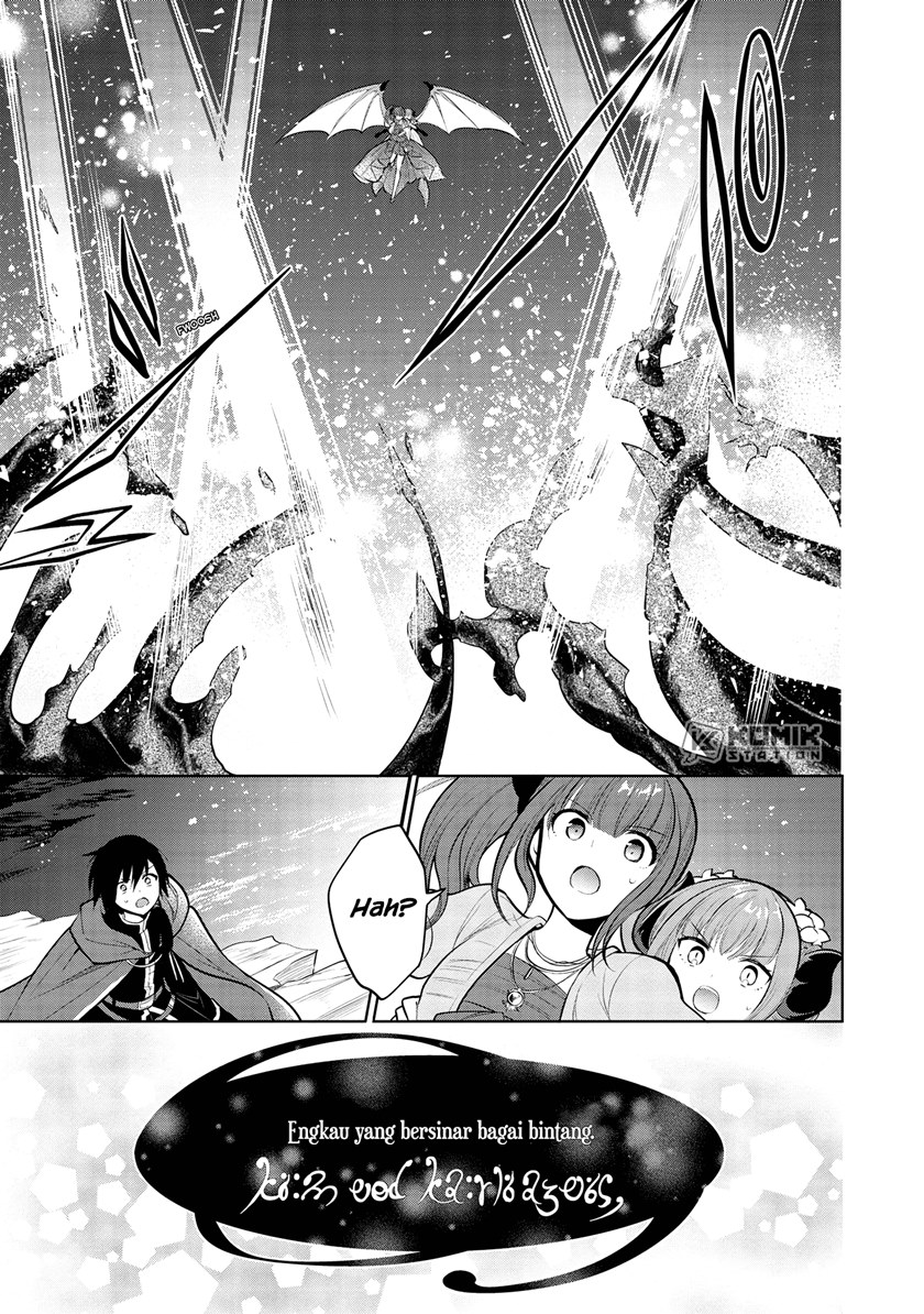 Maou no Ore ga Dorei Elf wo Yome ni Shitanda ga, Dou Medereba Ii? Chapter 34 Bahasa Indonesia