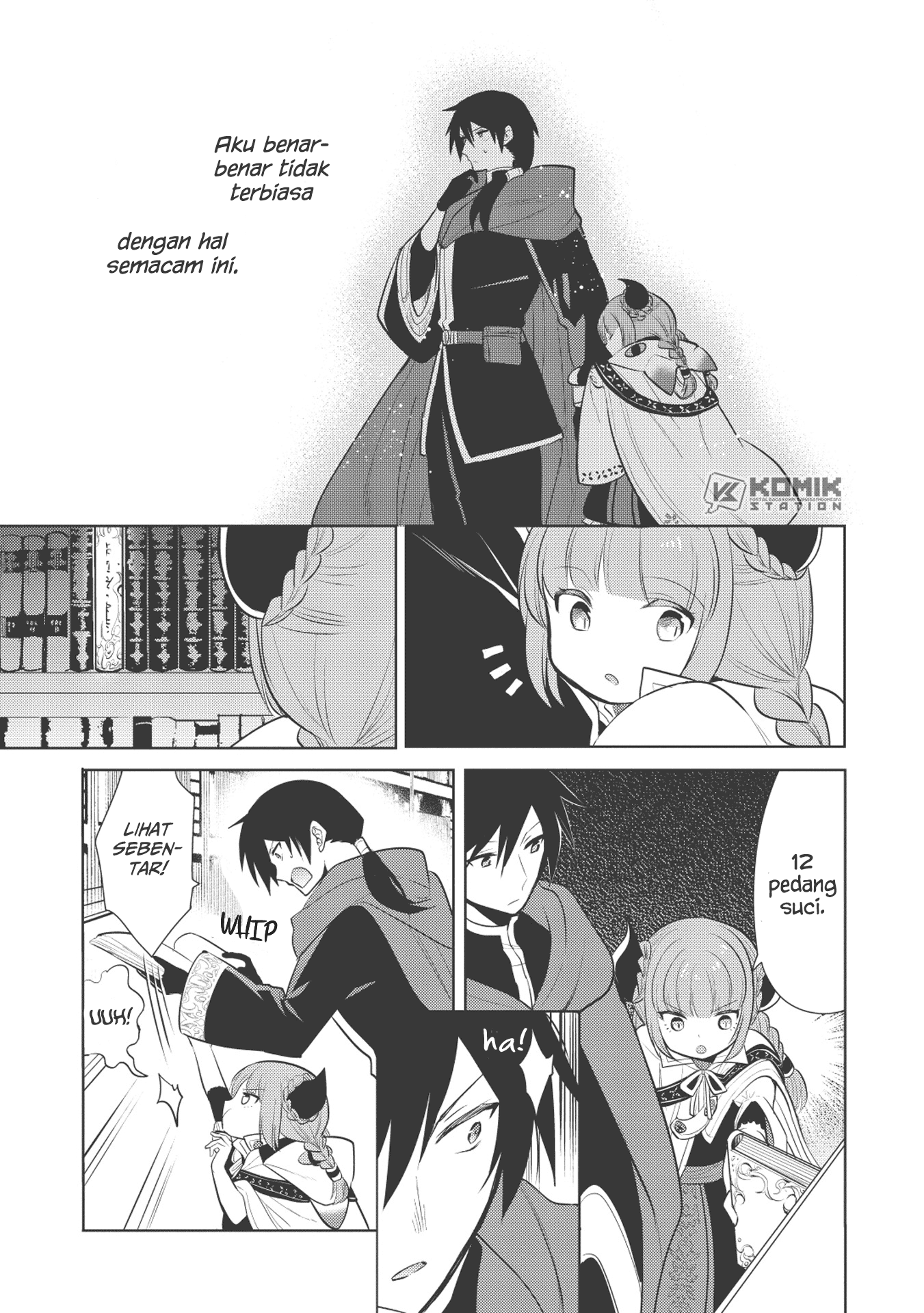 Maou no Ore ga Dorei Elf wo Yome ni Shitanda ga, Dou Medereba Ii? Chapter 17 Bahasa Indonesia