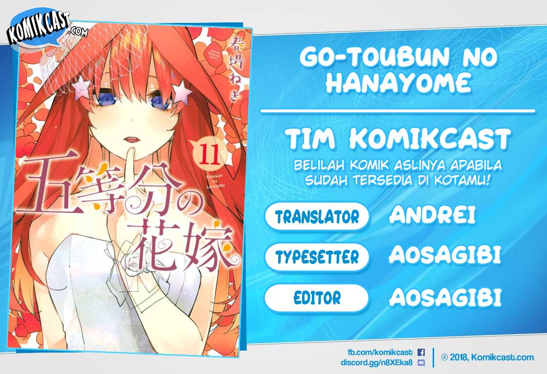 Go-Toubun no Hanayome Chapter 105