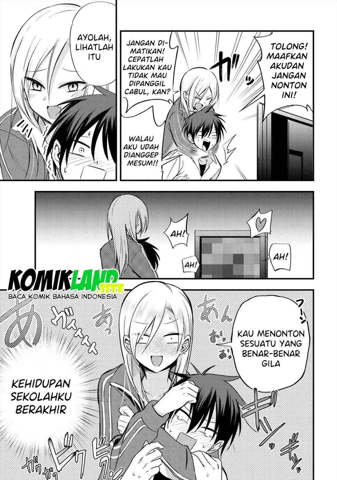 Please Go Home! Akutsu-san Chapter 02 Bahasa Indonesia
