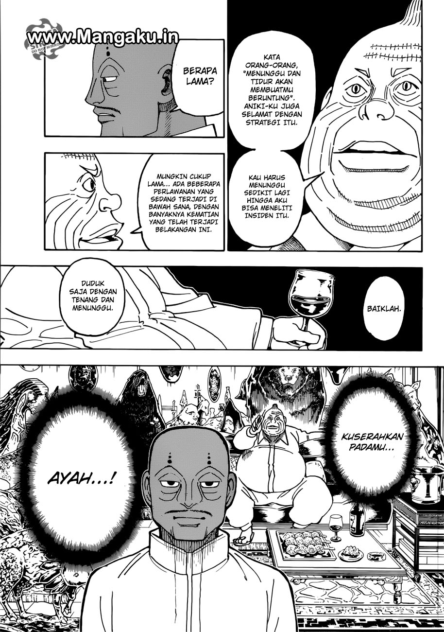 Hunter x Hunter Chapter 390 Bahasa Indonesia