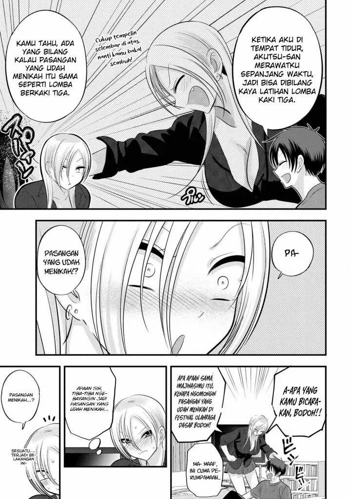 Please Go Home! Akutsu-san Chapter 113 Bahasa Indonesia