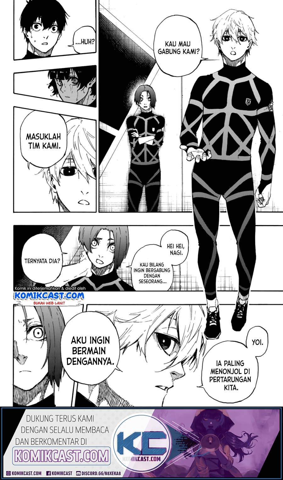 Blue Lock Chapter 43 Bahasa Indonesia