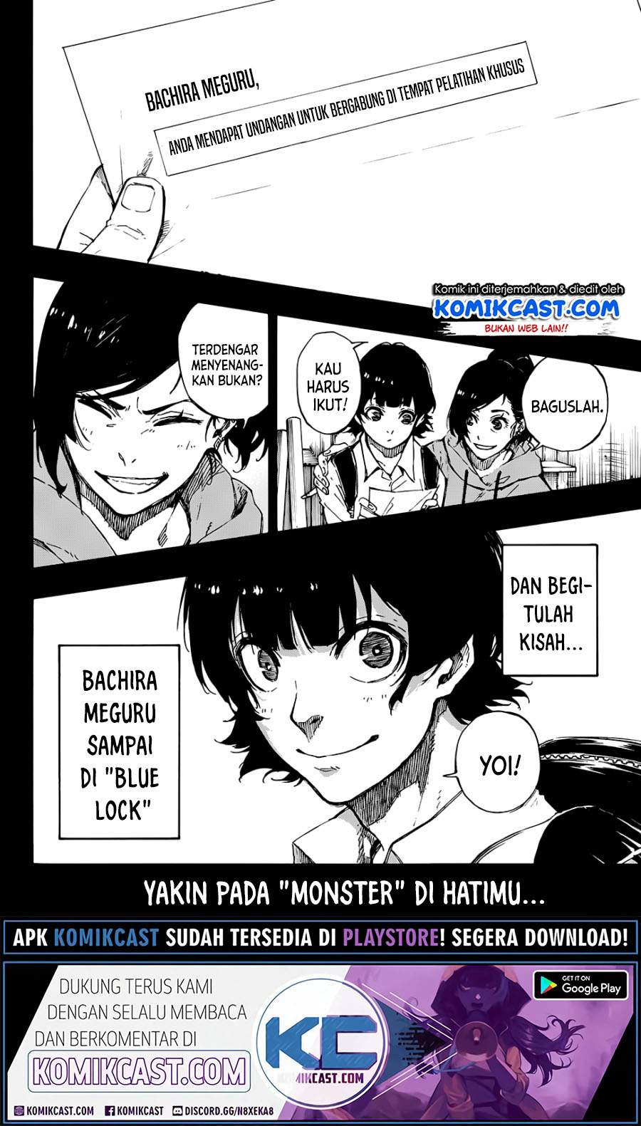 Blue Lock Chapter 70 Bahasa Indonesia