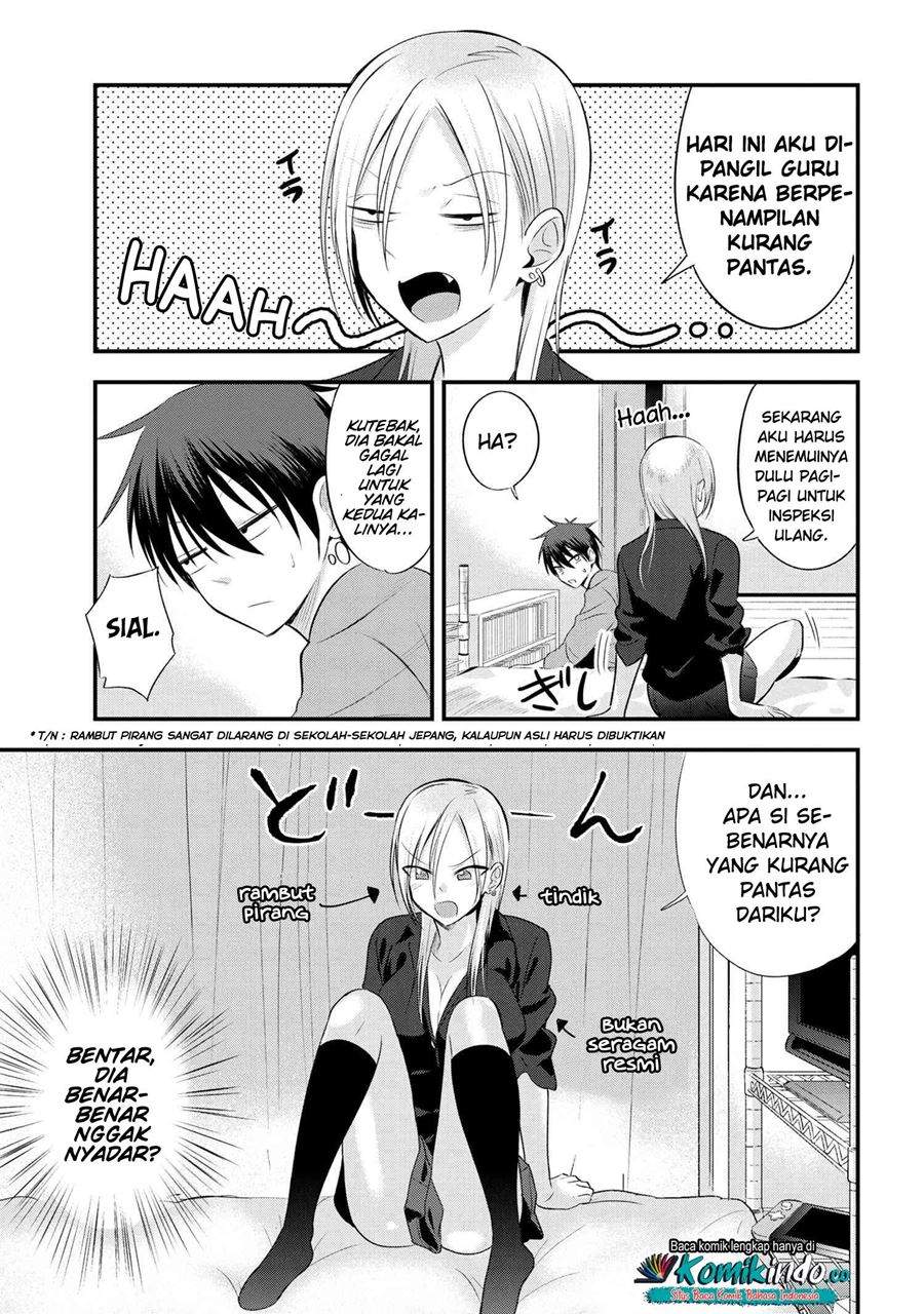 Please Go Home! Akutsu-san Chapter 38 Bahasa Indonesia