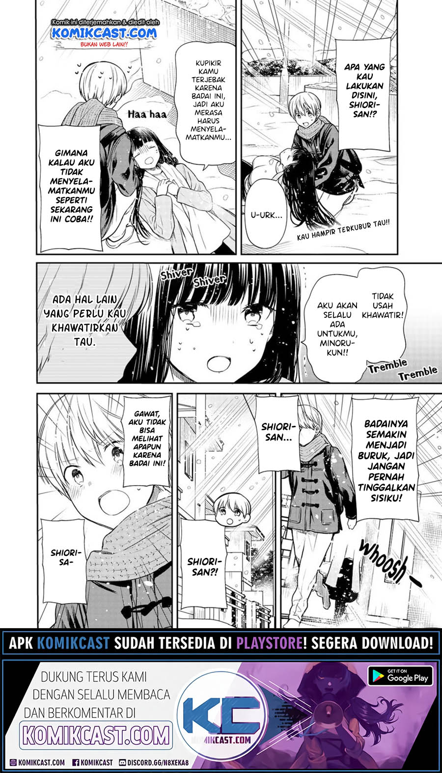 Danshi Koukousei wo Yashinaitai Onee-san no Hanashi Chapter 150 Bahasa Indonesia