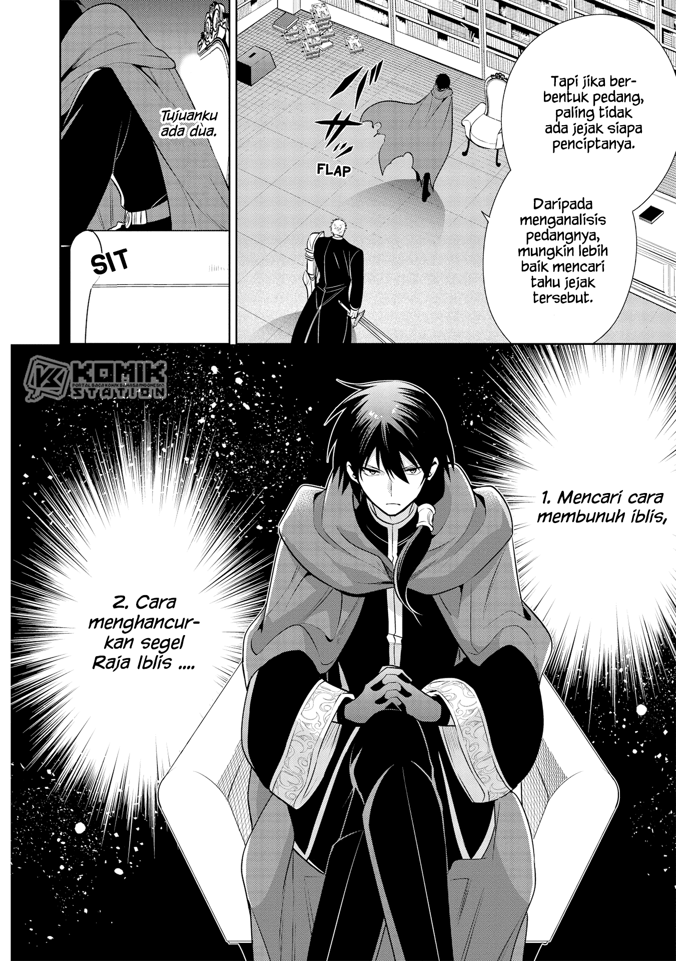 Maou no Ore ga Dorei Elf wo Yome ni Shitanda ga, Dou Medereba Ii? Chapter 26 Bahasa Indonesia