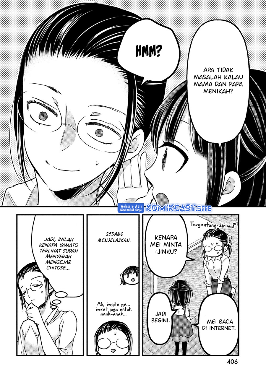 Uchi wa Wakarete Kurashiteiru Chapter 14 Bahasa Indonesia