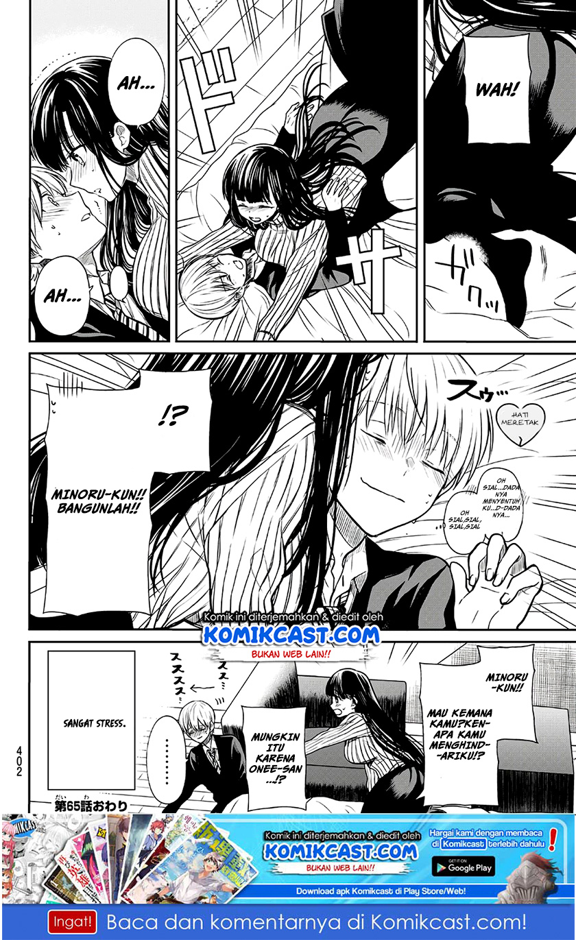 Danshi Koukousei wo Yashinaitai Onee-san no Hanashi Chapter 65 Bahasa Indonesia