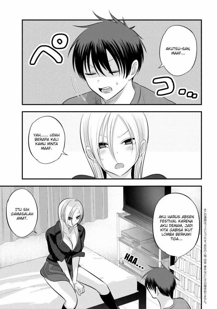 Please Go Home! Akutsu-san Chapter 113 Bahasa Indonesia