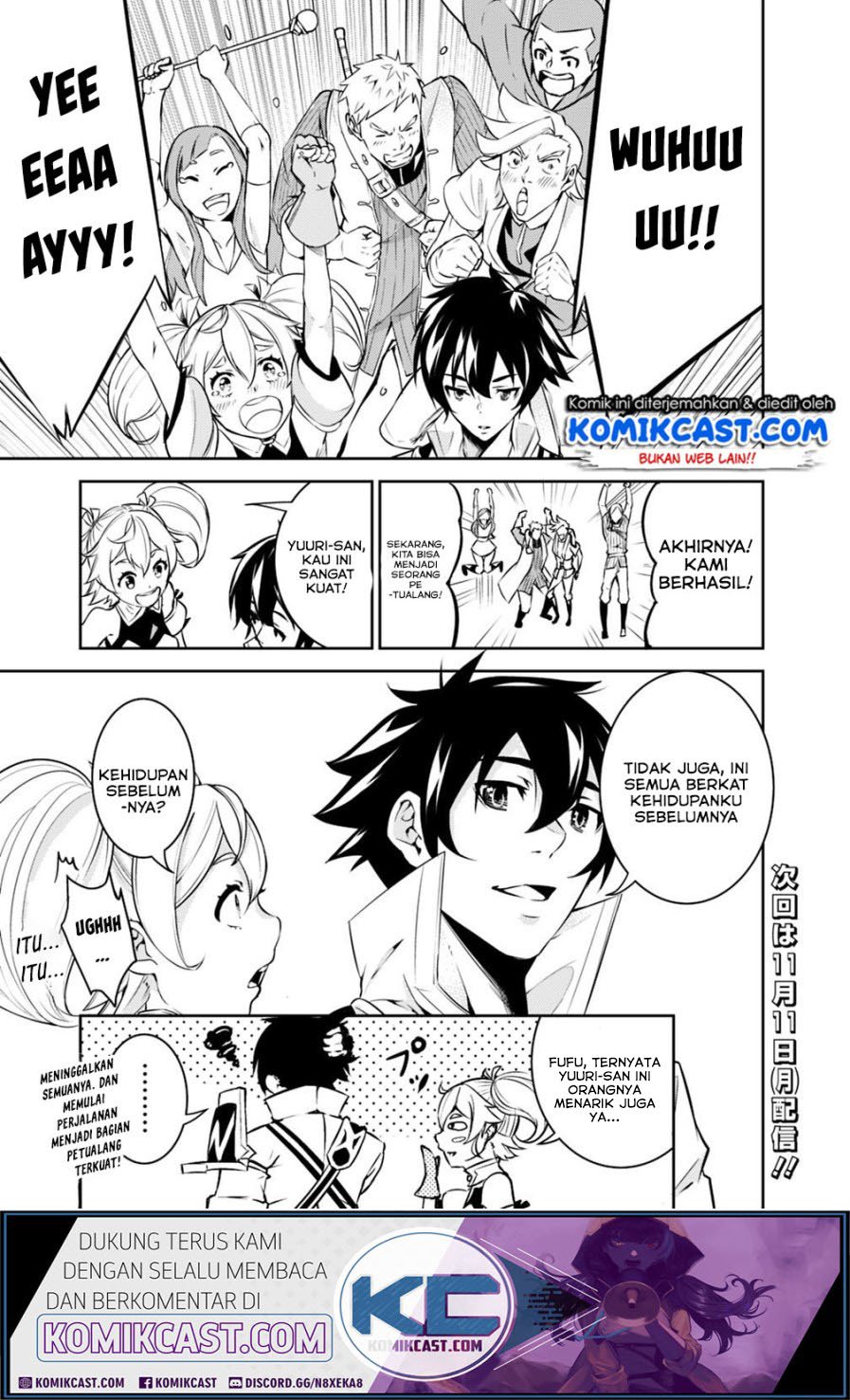 Shijou Saikyou no Mahou Kenshi, F Rank Boukensha ni Tensei Suru ~Kensei to Matei, 2 Tsu no Zense omotta Otoko no Eiyuutan~ Chapter 9 Bahasa Indonesia