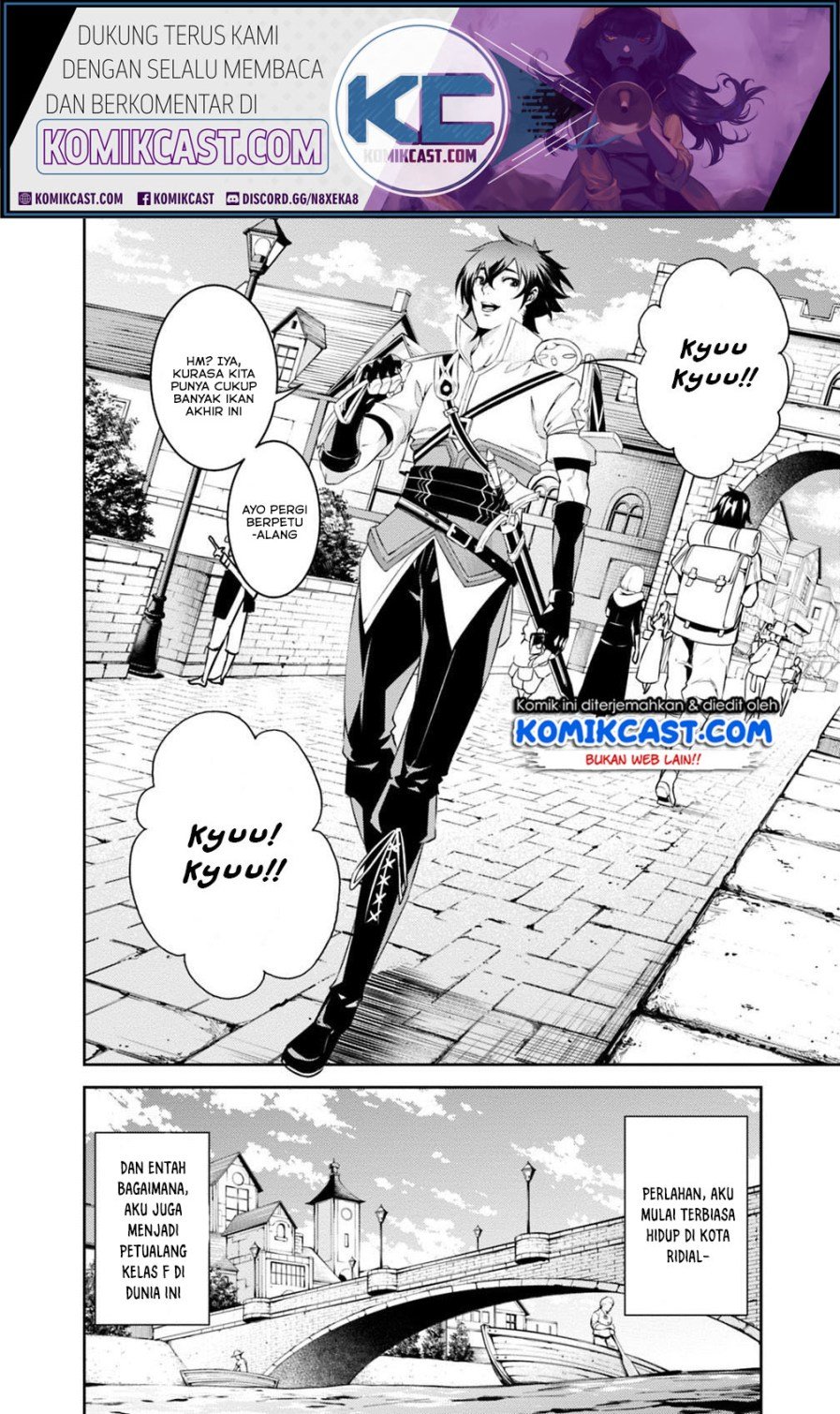 Shijou Saikyou no Mahou Kenshi, F Rank Boukensha ni Tensei Suru ~Kensei to Matei, 2 Tsu no Zense omotta Otoko no Eiyuutan~ Chapter 21 Bahasa Indonesia