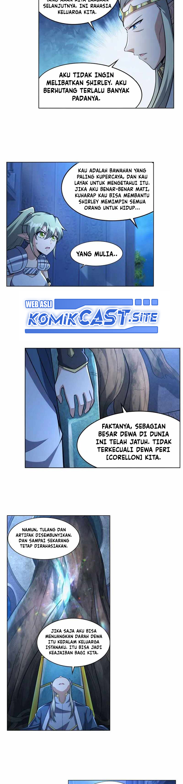 The Demon King Who Lost His Job Chapter 325 Bahasa Indonesia