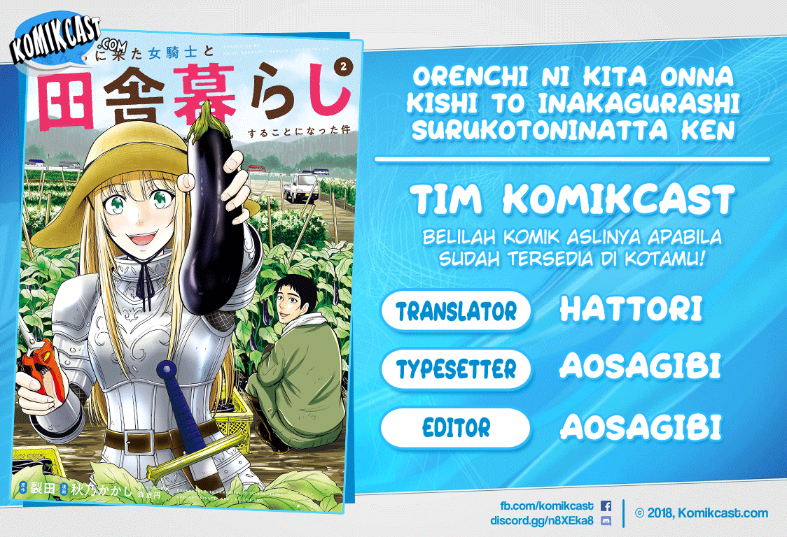 Orenchi ni Kita Onna Kishi to Inakagurashi Surukotoninatta Ken Chapter 22 Bahasa Indonesia