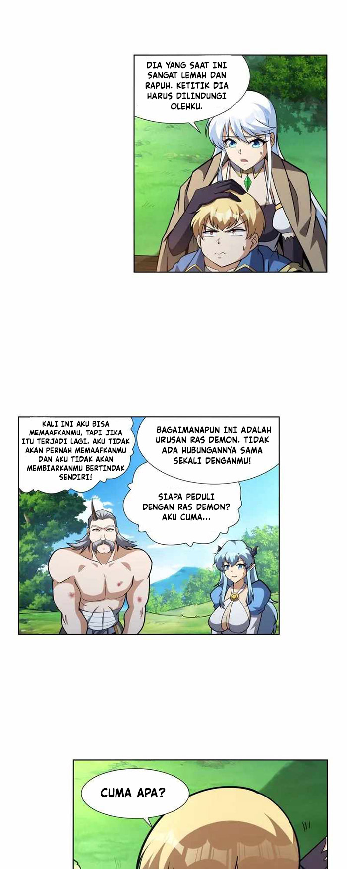 The Demon King Who Lost His Job Chapter 322 Bahasa Indonesia