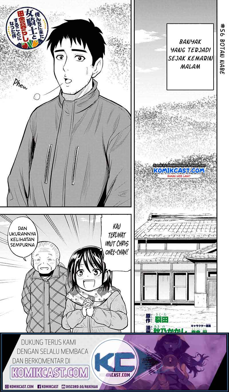 Orenchi ni Kita Onna Kishi to Inakagurashi Surukotoninatta Ken Chapter 56 Bahasa Indonesia