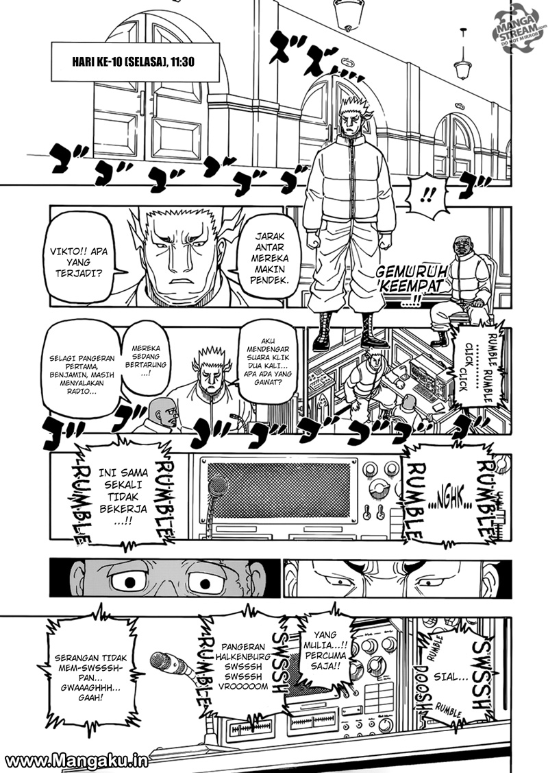 Hunter x Hunter Chapter 389 Bahasa Indonesia