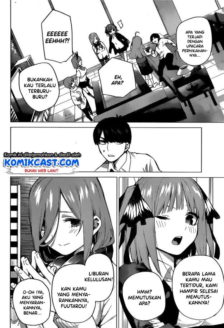 Go-Toubun no Hanayome Chapter 122