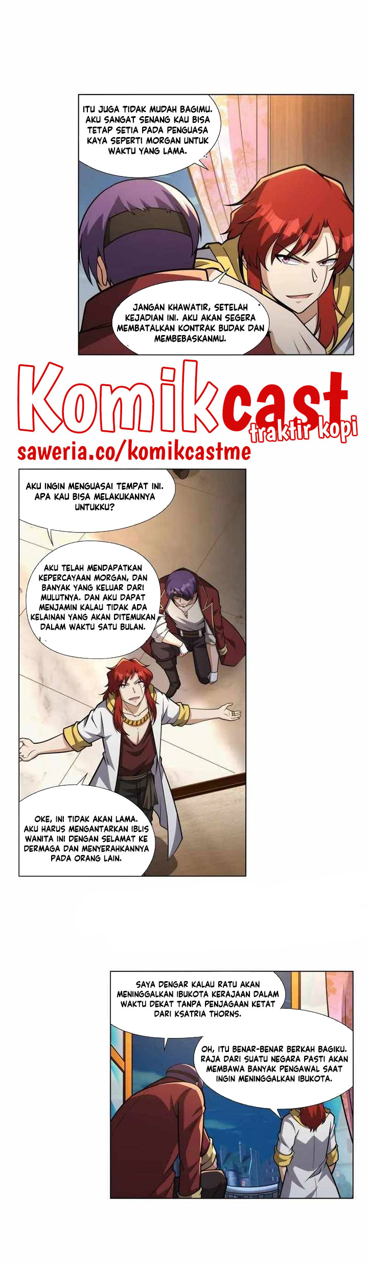 The Demon King Who Lost His Job Chapter 308 Bahasa Indonesia