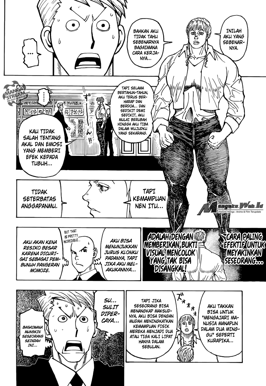 Hunter x Hunter Chapter 375 Bahasa Indonesia