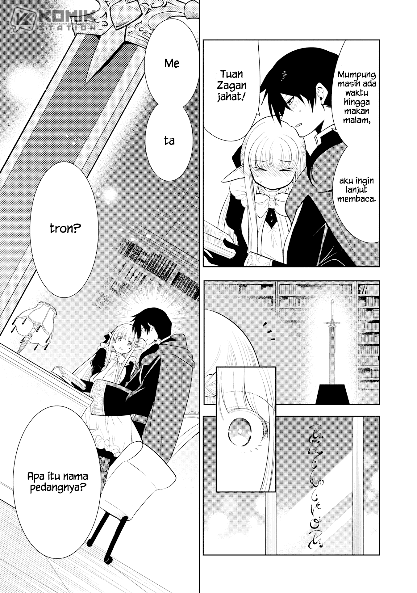 Maou no Ore ga Dorei Elf wo Yome ni Shitanda ga, Dou Medereba Ii? Chapter 26 Bahasa Indonesia