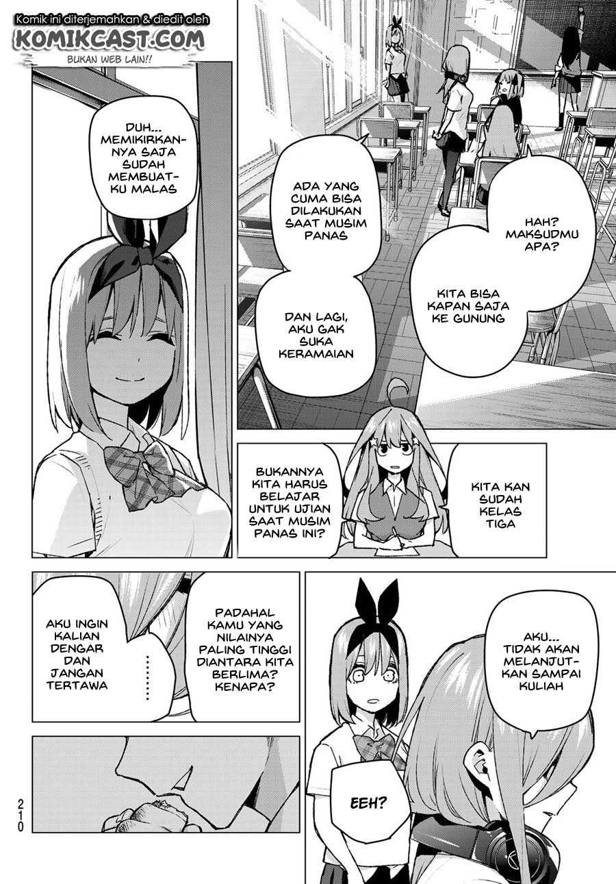 Go-Toubun no Hanayome Chapter 90