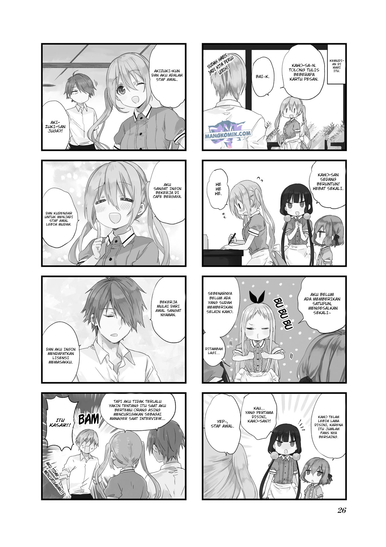 Blend S Chapter 45 Bahasa Indonesia