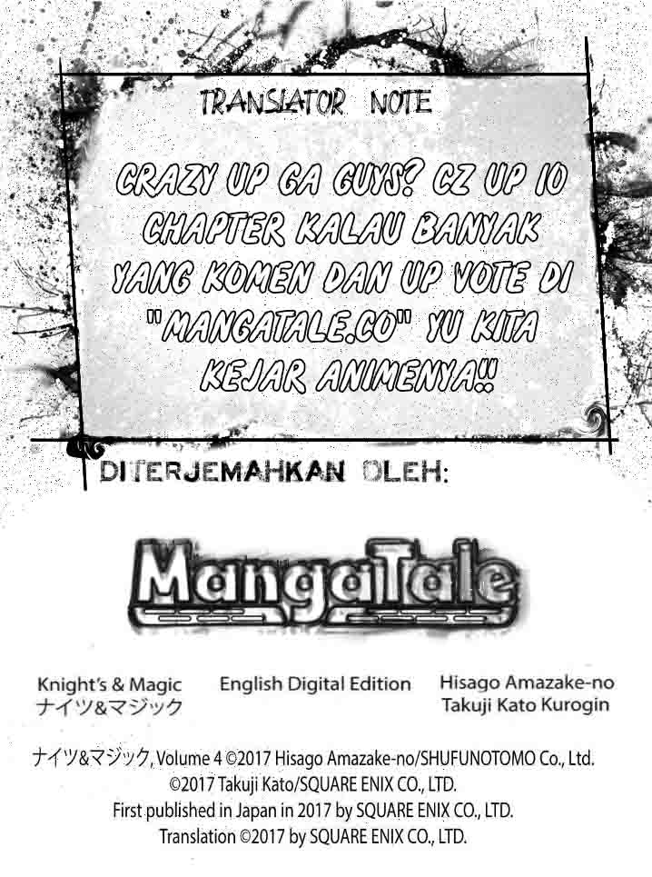 Knights & Magic Chapter 36 Bahasa Indonesia
