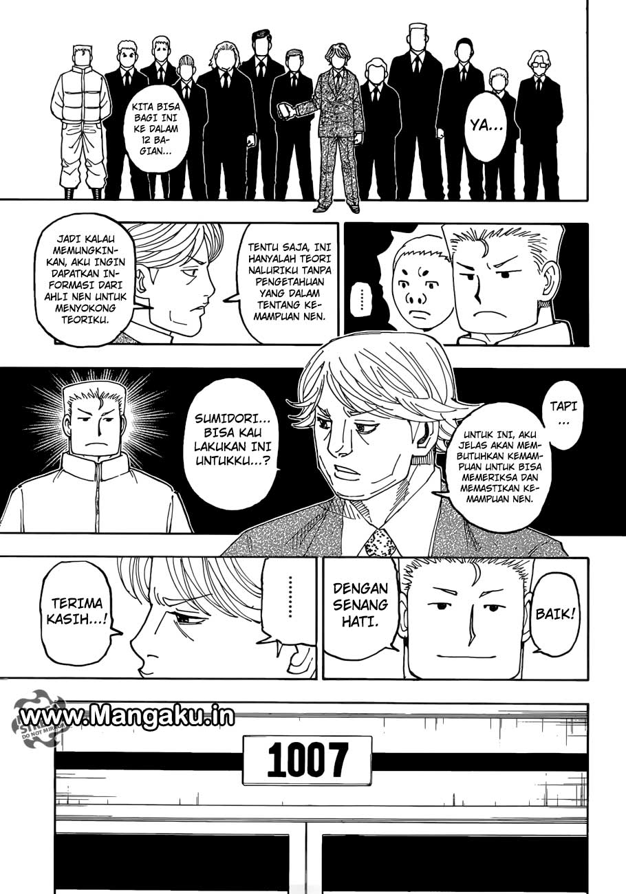 Hunter x Hunter Chapter 386 Bahasa Indonesia