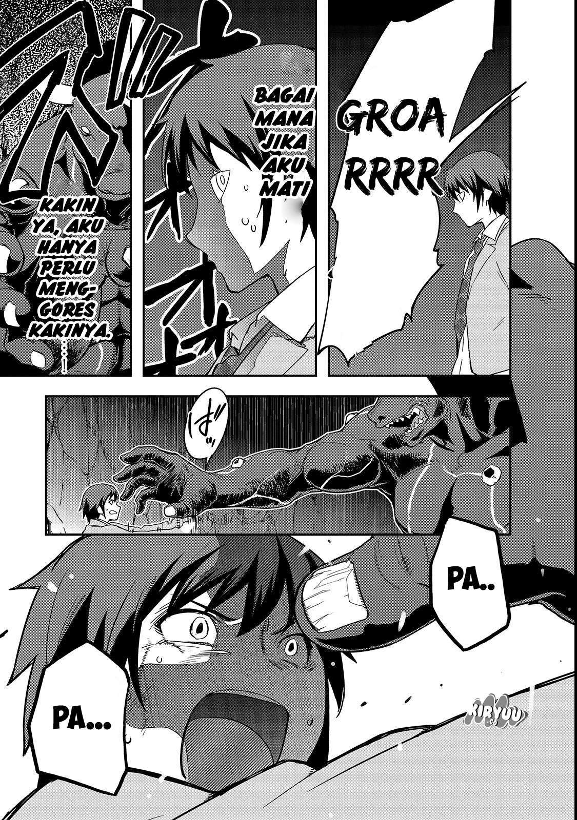 Hazure Waku no [Joutai Ijou Skill] de Saikyou ni Natta Ore ga Subete wo Juurin Suru made Chapter 1 Bahasa Indonesia