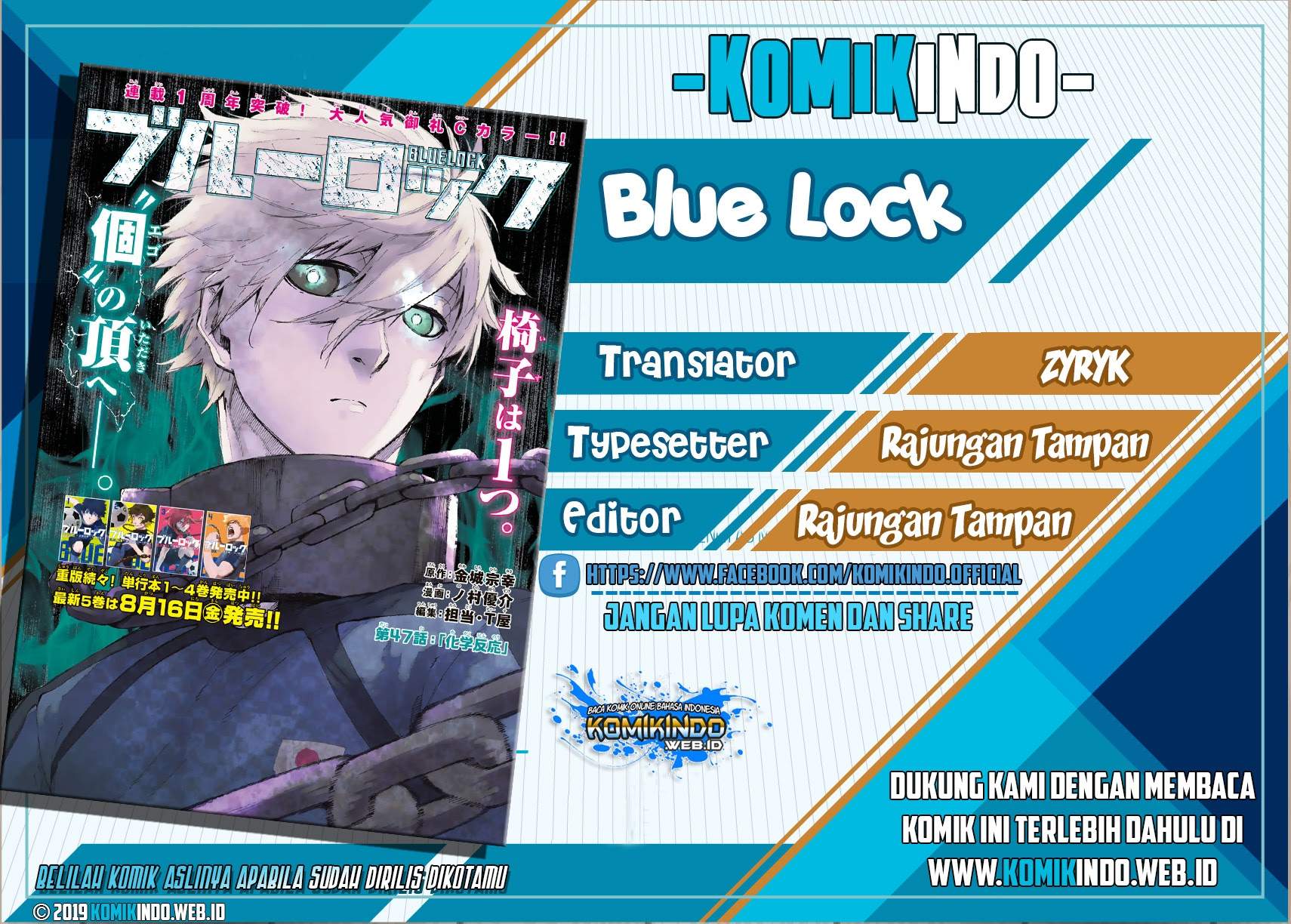 Blue Lock Chapter 24 Bahasa Indonesia
