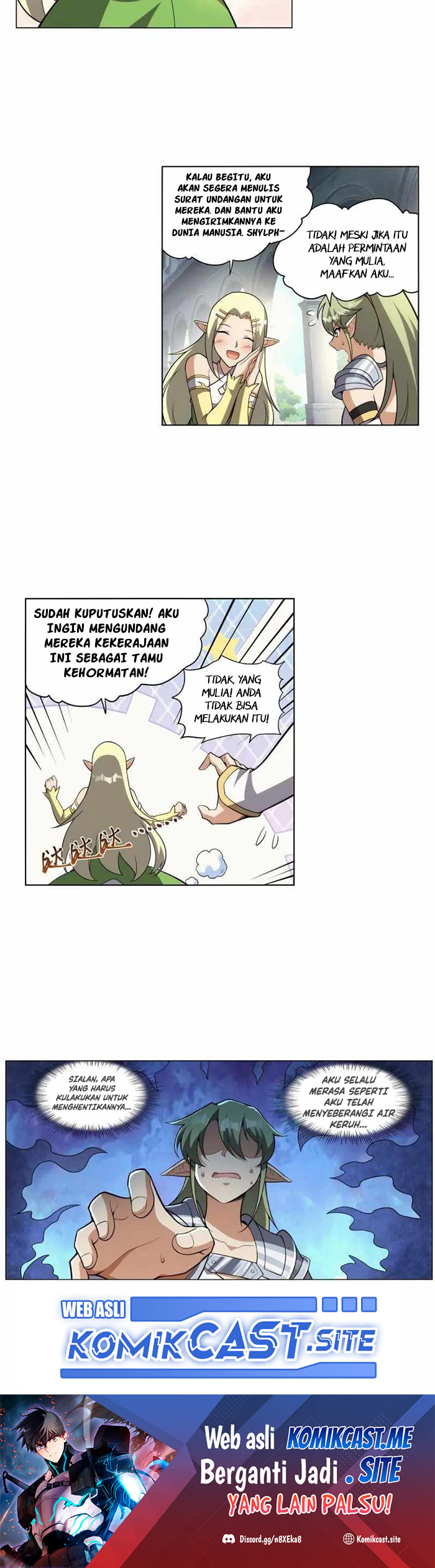 The Demon King Who Lost His Job Chapter 323 Bahasa Indonesia