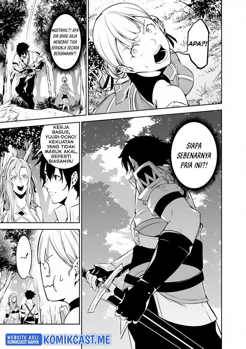 Shijou Saikyou no Mahou Kenshi, F Rank Boukensha ni Tensei Suru ~Kensei to Matei, 2 Tsu no Zense omotta Otoko no Eiyuutan~ Chapter 59 Bahasa Indonesia