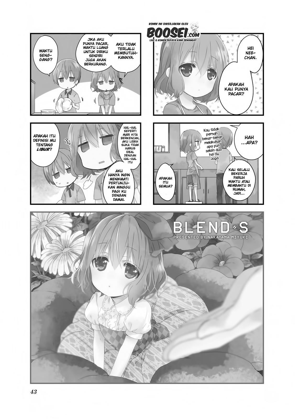 Blend S Chapter 19 Bahasa Indonesia