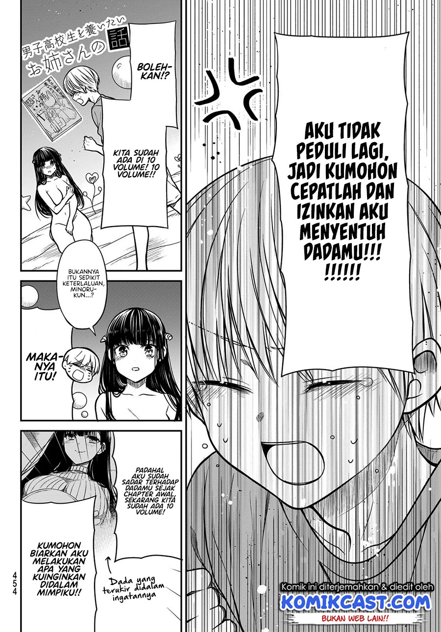 Danshi Koukousei wo Yashinaitai Onee-san no Hanashi Chapter 260 Bahasa Indonesia