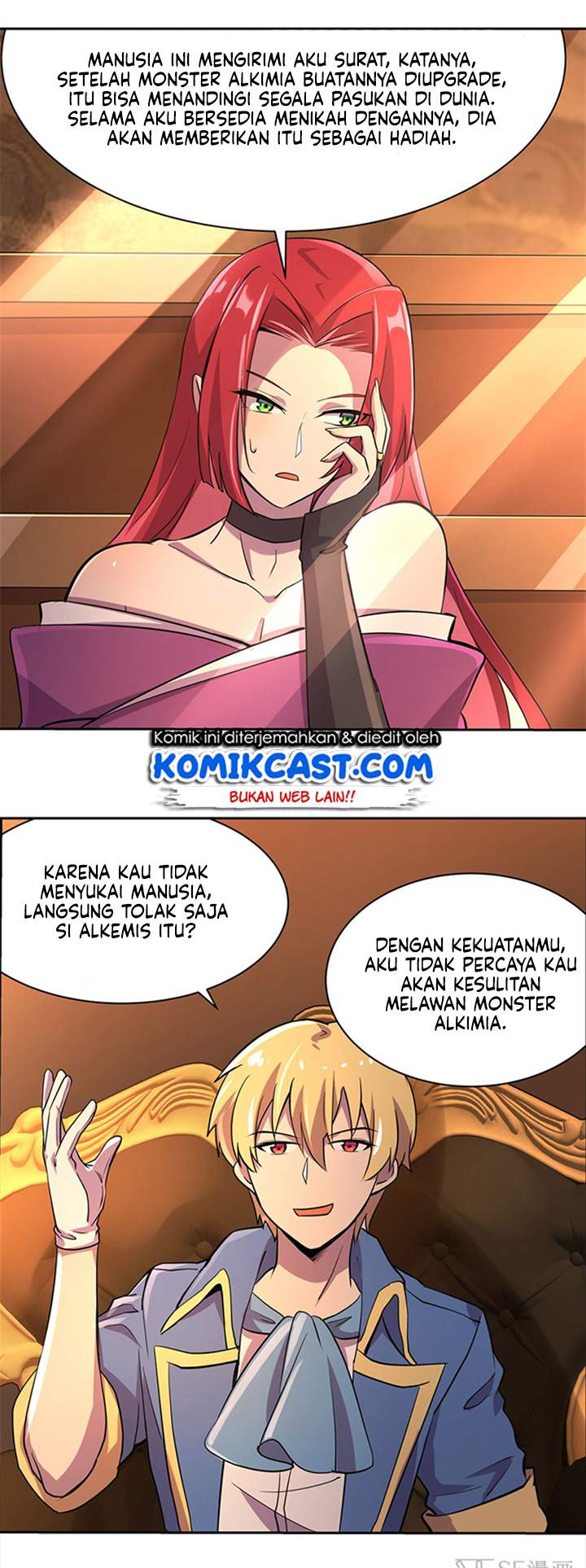 The Demon King Who Lost His Job Chapter 77 Bahasa Indonesia