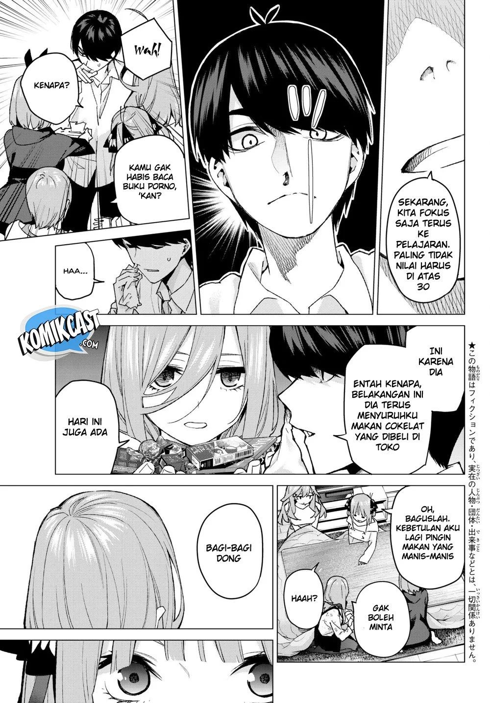 Go-Toubun no Hanayome Chapter 55