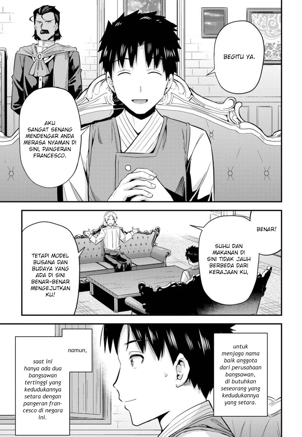 Risou no Himo Seikatsu Chapter 21 Bahasa Indonesia