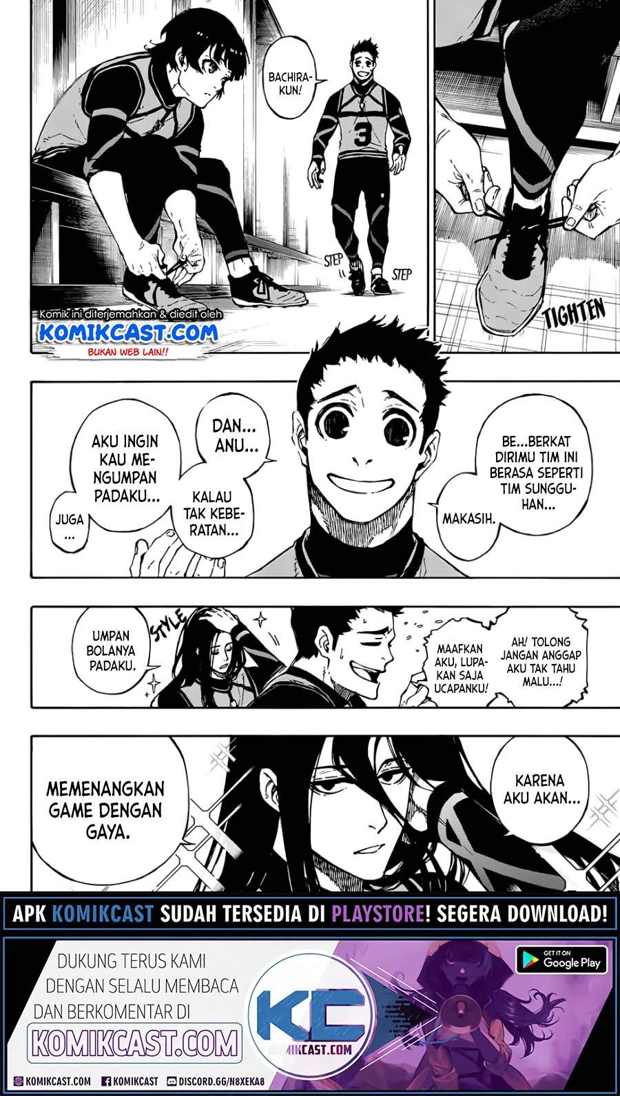 Blue Lock Chapter 72 Bahasa Indonesia