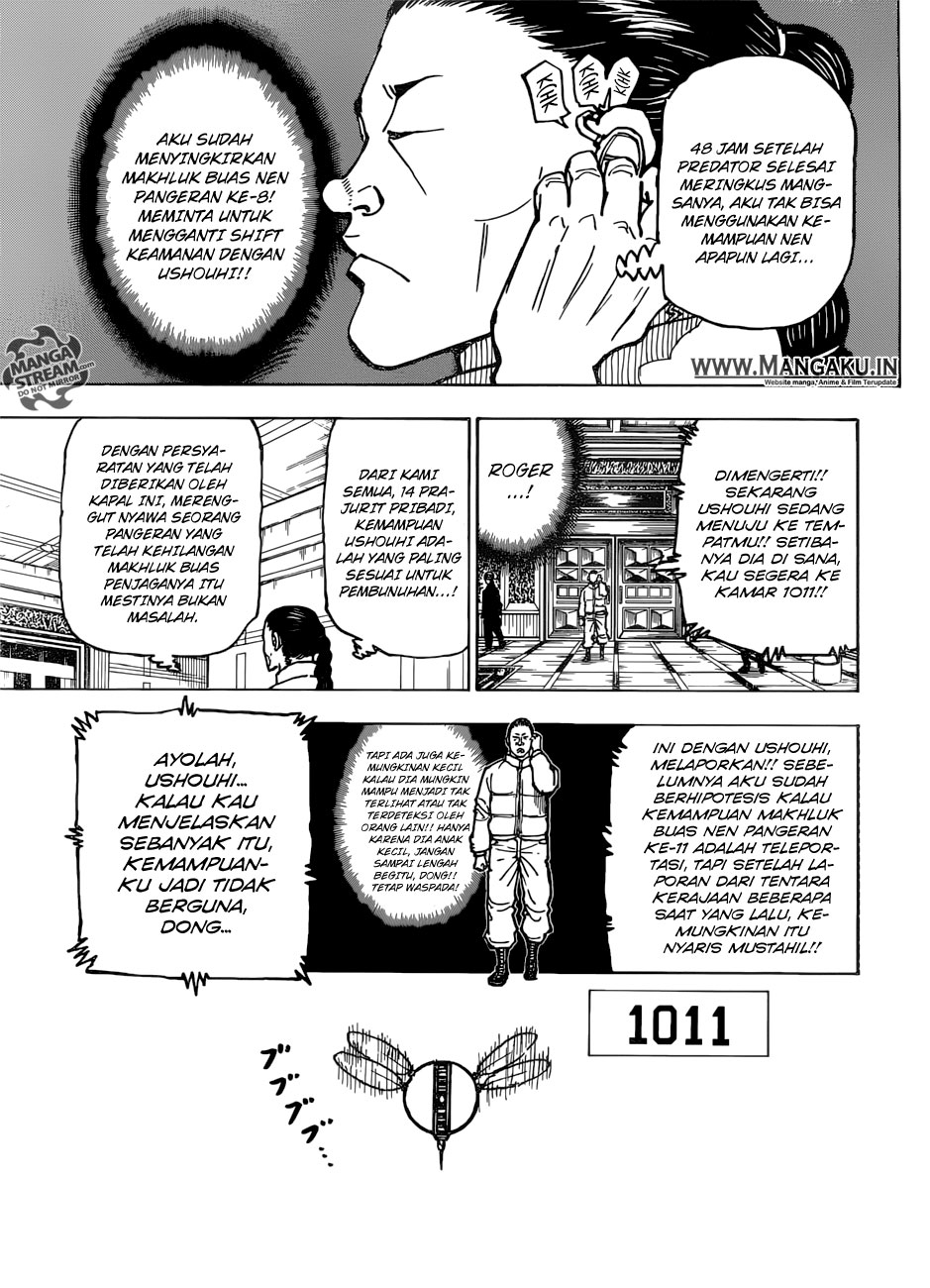 Hunter x Hunter Chapter 381 Bahasa Indonesia