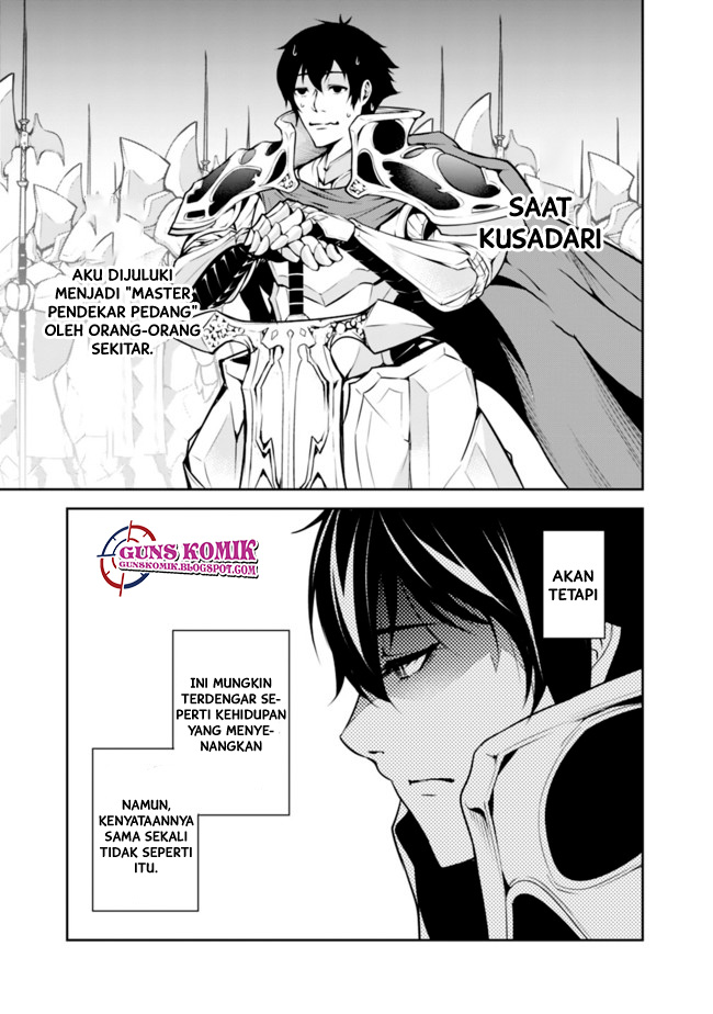 Shijou Saikyou no Mahou Kenshi, F Rank Boukensha ni Tensei Suru ~Kensei to Matei, 2 Tsu no Zense omotta Otoko no Eiyuutan~ Chapter 01.2 Bahasa Indonesia