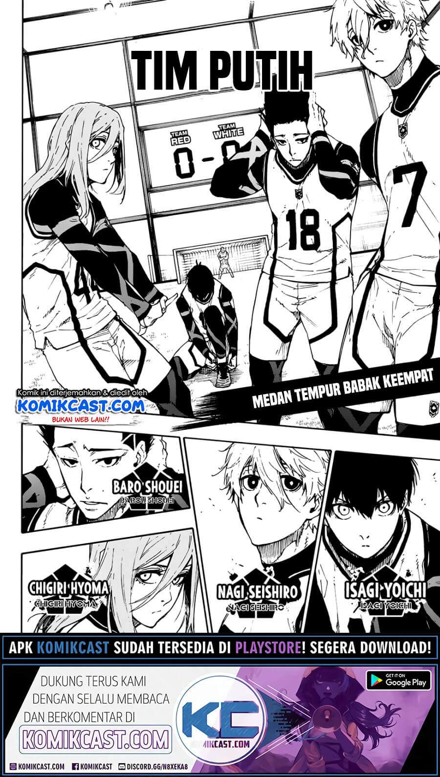 Blue Lock Chapter 72 Bahasa Indonesia